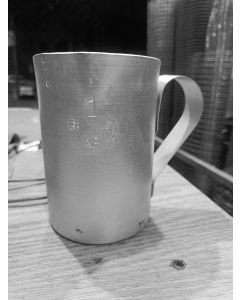 1 Ltr Aluminium Measuring cup